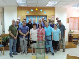 CCAR trip visits Reform Kehillat Yotzma in Modi'in.